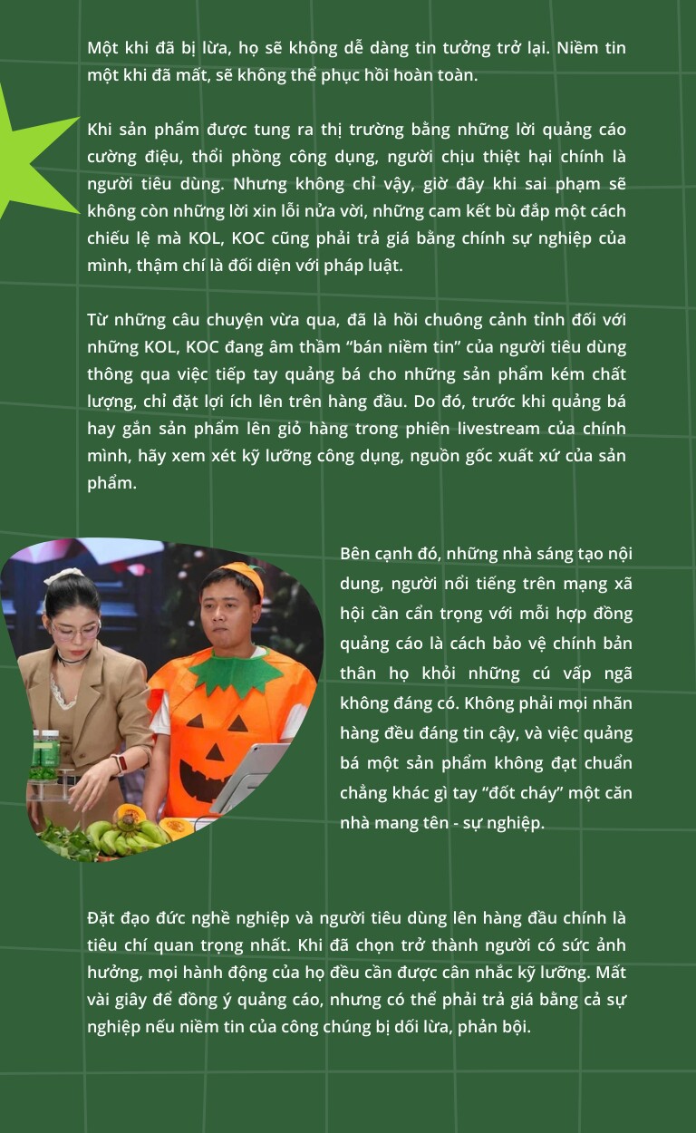Khi KOC thành con buôn, mạng xã hội thành amp;#34;sạp hàngamp;#34; kiếm lợi - 22