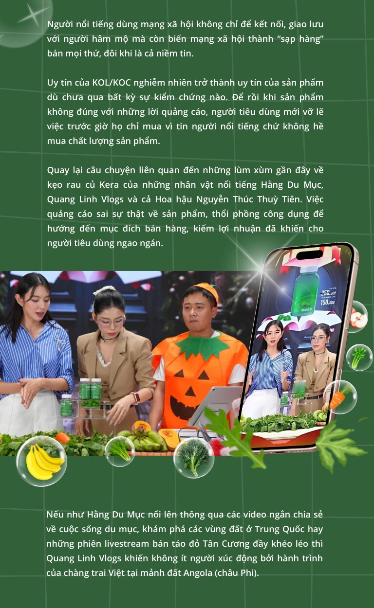 Khi KOC thành con buôn, mạng xã hội thành amp;#34;sạp hàngamp;#34; kiếm lợi - 6