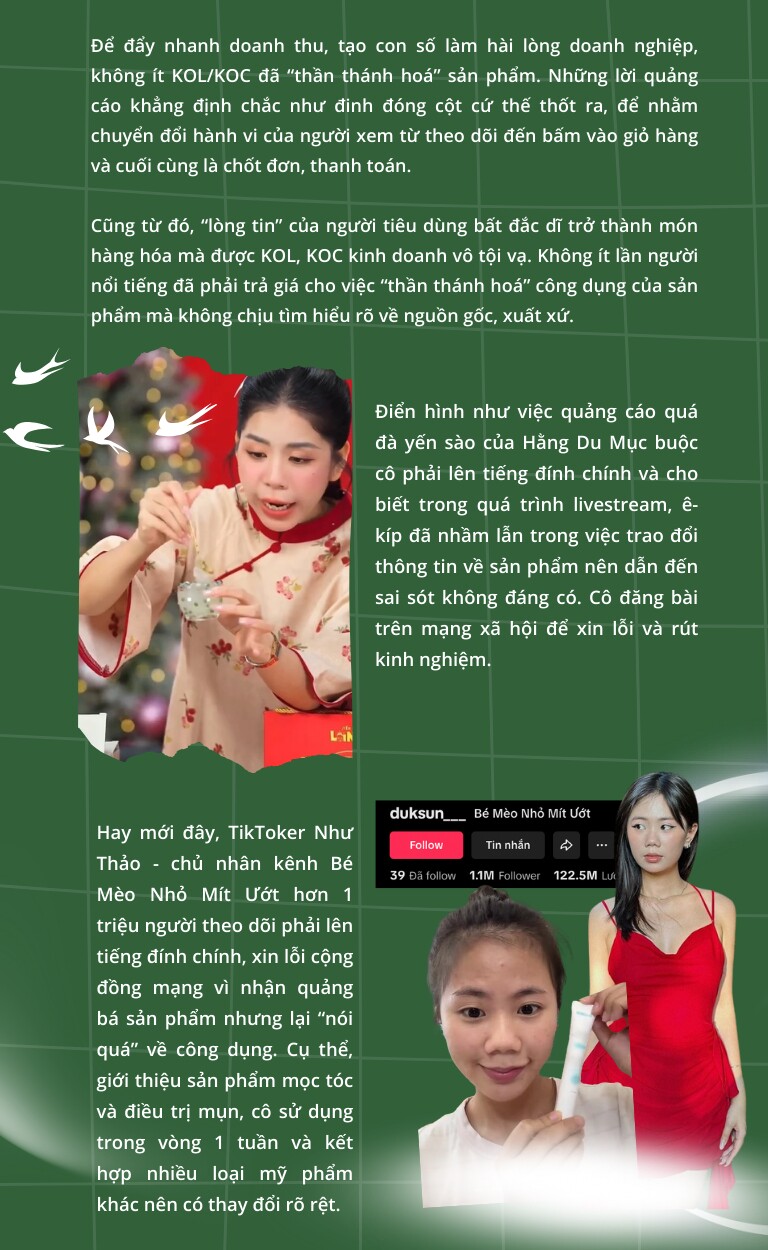 Khi KOC thành con buôn, mạng xã hội thành amp;#34;sạp hàngamp;#34; kiếm lợi - 16