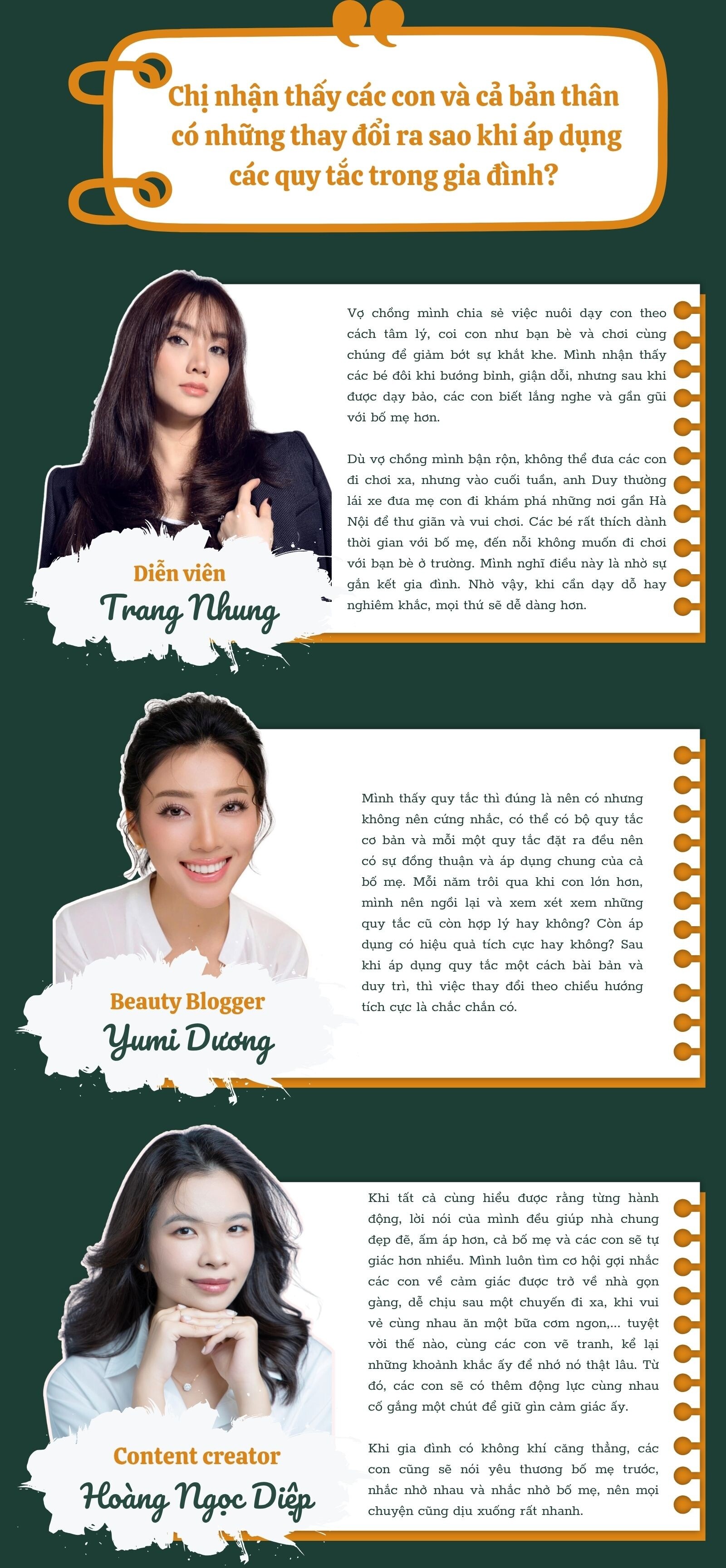 9 MẸ 10 Ý: Lần đầu 3 hotmom nổi tiếng tiết lộ loạt quy tắc dạy con “bất khả xâm phạm” trong gia đình - 20