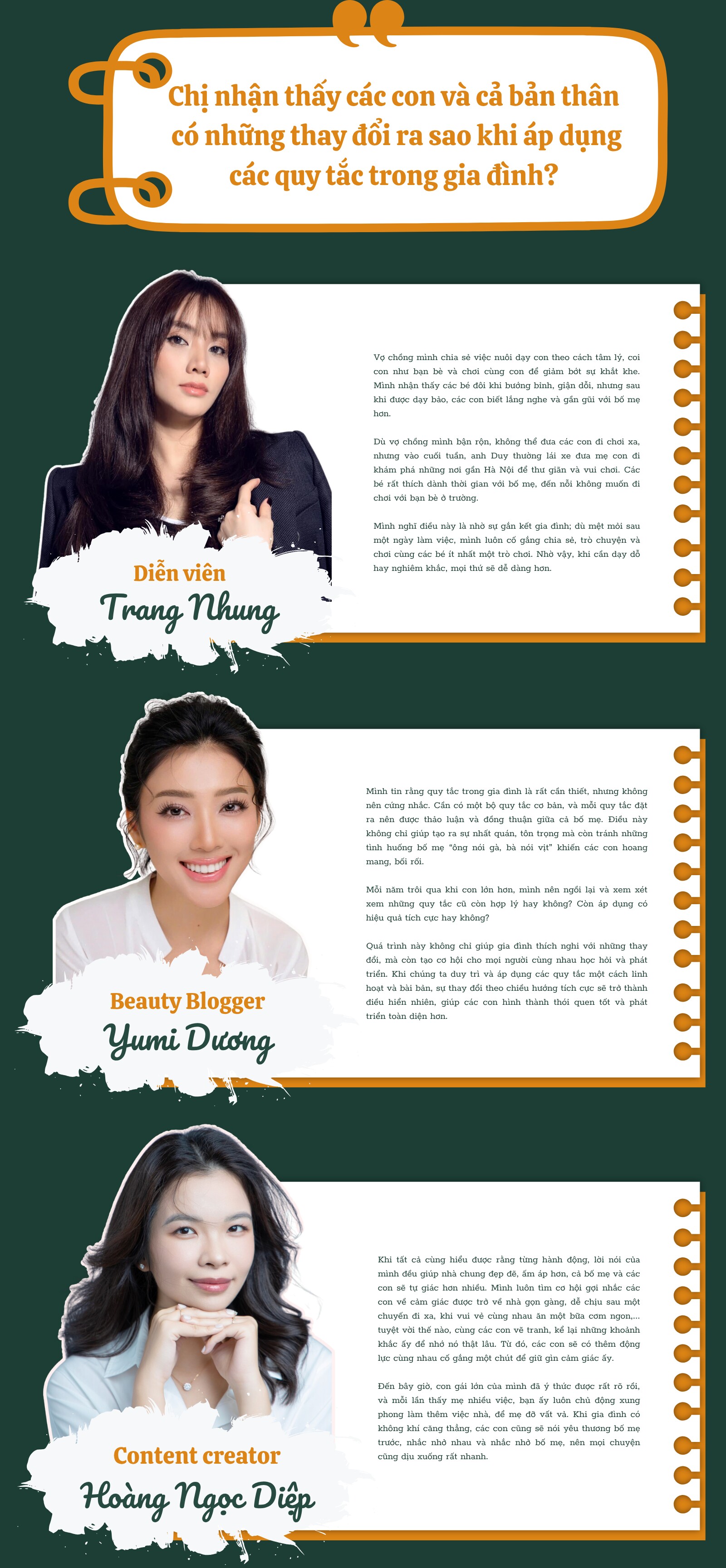 9 MẸ 10 Ý: Lần đầu 3 hotmom nổi tiếng tiết lộ loạt quy tắc dạy con “bất khả xâm phạm” trong gia đình - 19