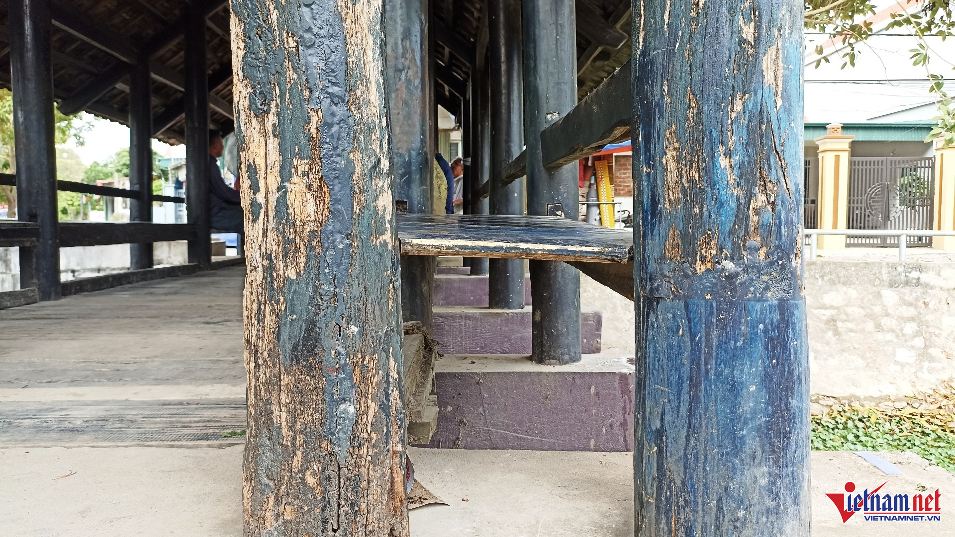 Cầu là minh chứng lịch sử chứng kiến bao thăng trầm của làng