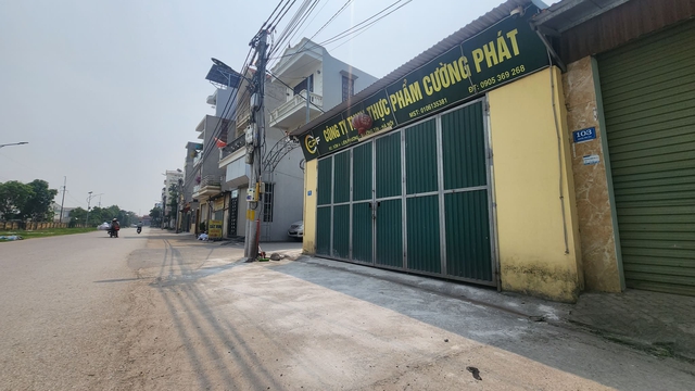 Công ty Cường Phát đóng cửa sau khi Giám đốc bị khởi tố. Ảnh: PV