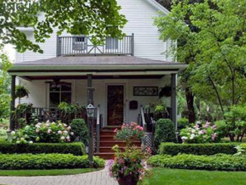 Cách bố trí cây cảnh trước nhà để mang lộc về nhà