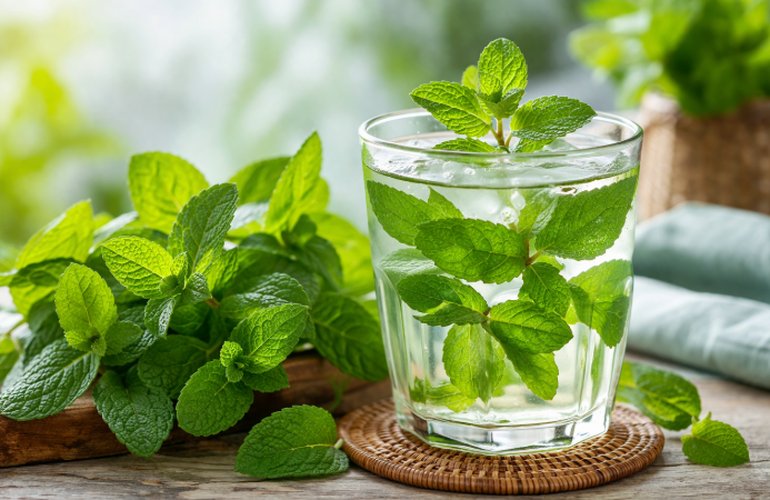 Ngoài tác dụng làm mát, nhiều nghiên cứu cho thấy nước bạc hà còn có thể hỗ trợ một số chức năng sinh lý như tiêu hóa, miễn dịch và hô hấp.