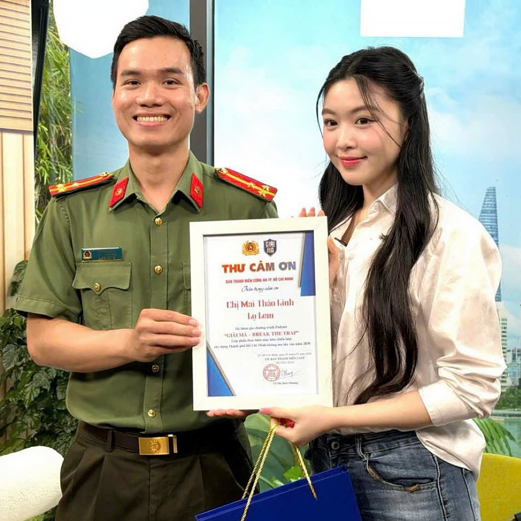 Hồi tháng 1, nhan sắc đôi mươi tham gia Giải mã - chương trình cung cấp nhiều thông tin hữu ích từ cơ quan chức năng, giúp mọi người tránh những sai lầm vô tình dẫn đến vi phạm pháp luật.