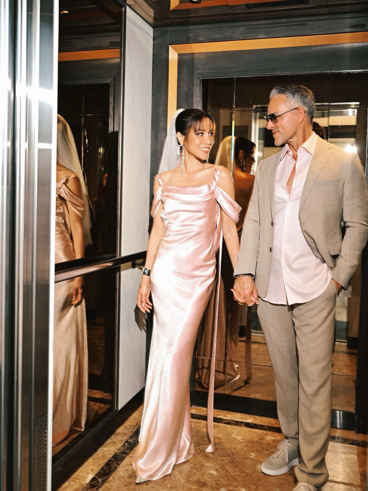 Tôi và Mike đã tận hưởng trọn vẹn thời gian bên nhau như trong một buổi hẹn hò, cô nói.