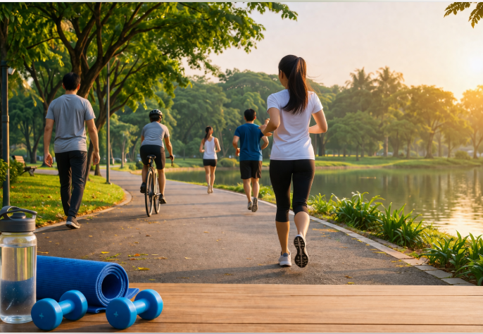 Vận động hằng ngày là nền tảng cho sức khỏe bền vững.