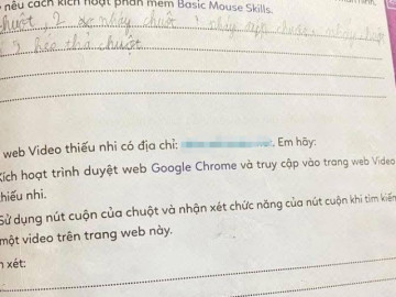 Chủ biên phản hồi về cuốn Tin học lớp 3 có đường link "web đen"