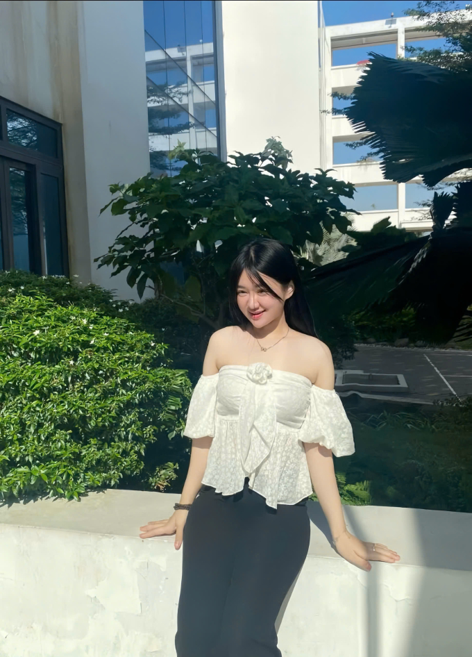 Trâm hiện tại như lột xác, trở thành phiên bản tốt nhất, cao 1m67, số đo là 93 – 66 – 98. Ảnh: Nhân vật cung cấp