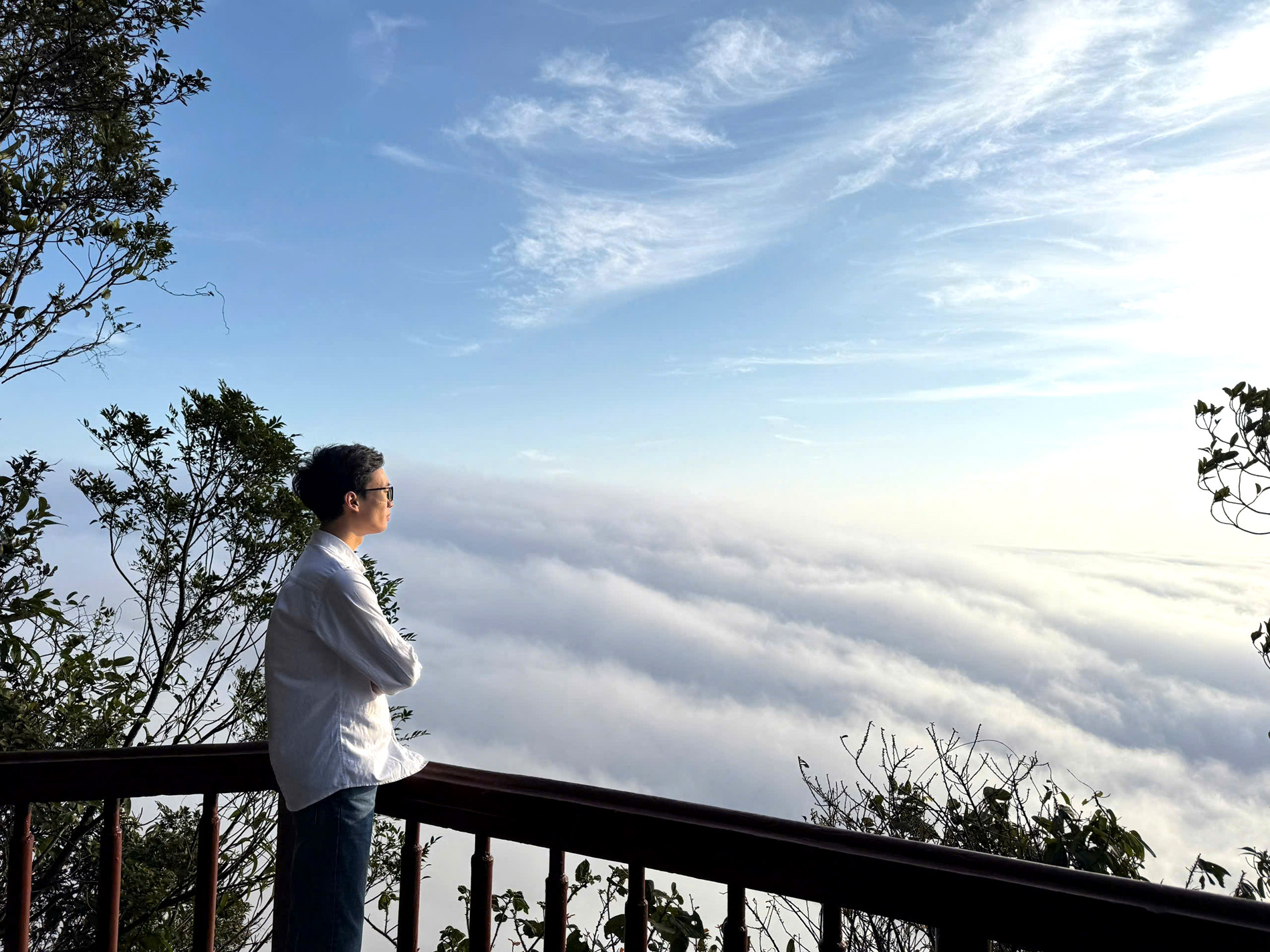 Vườn Quốc gia Ba Vì là địa điểm săn mây thu hút sự quan tâm của nhiều bạn trẻ yêu thiên nhiên. Ảnh: Nguyễn Đức Anh