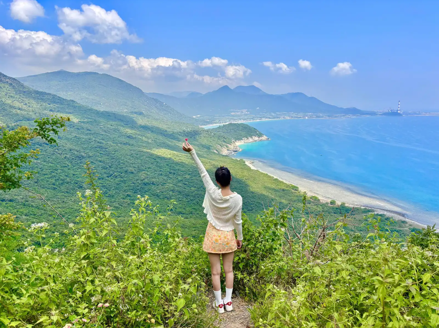 Quỳnh ấn tượng mạnh trước khung cảnh thơ mộng tại Dốc Lết ngay lần đầu tiên ghé thăm