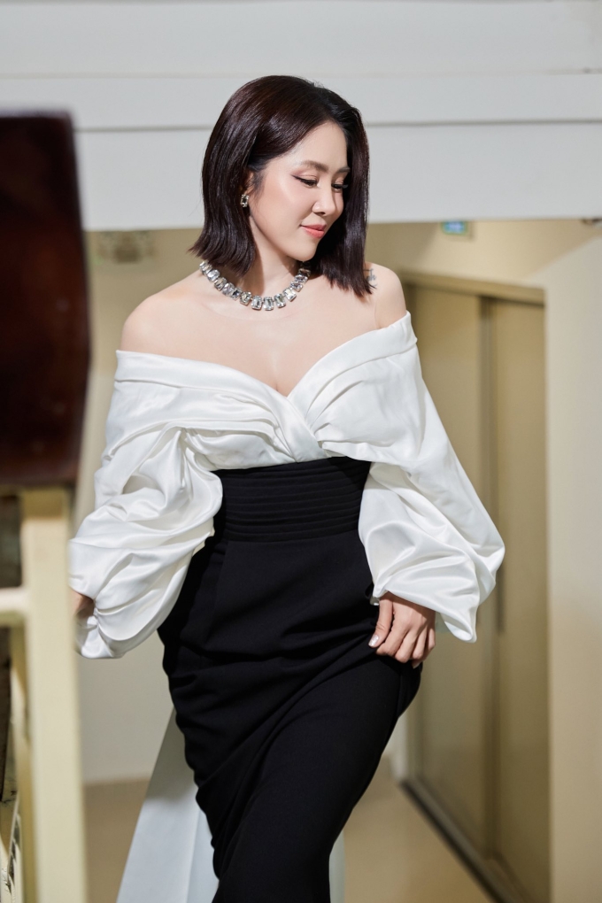 Lê Phương tham dự dự lễ trao giải Ngôi Sao Xanh hồi đầu năm, được vinh danh Nữ diễn viên xuất sắc. Ảnh: Phan Tiến Vũ