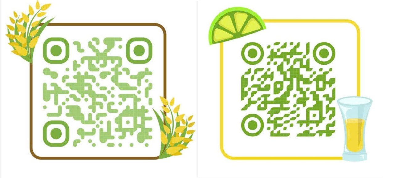 Du khách có thể quét mã QR để tìm các địa điểm nhà vệ sinh miễn phí (bìa trái) và danh sách bãi giữ xe. Nguồn: UBND phường Vũng Tàu 