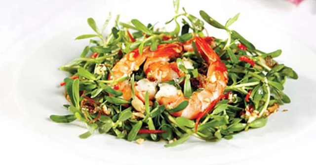 Gỏi rau đắng