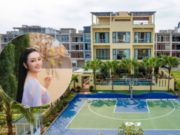 Biệt thự 10 phòng ngủ, rộng 1.000 m2 của NSƯT Tân Nhàn ở Quảng Ninh