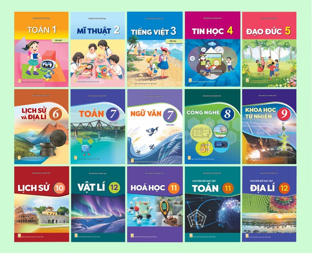 Giá SGK năm học 2026-2027 từ lớp 1 đến lớp 12 đã được điều chỉnh, giảm bình quân 13,3% so với giá SGK của năm học trước.