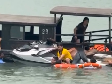 Nhân chứng kể giây phút lao xuống sông cứu VĐV flyboard gặp nạn