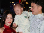 Bà bầu - Vợ Văn Lâm tiết lộ sau sinh không ở cữ vì theo nếp sống nhà chồng