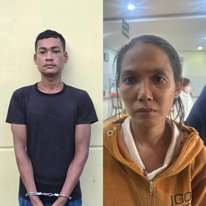 Nguyễn Thị Thanh Trúc cùng Danh Chơn đã bị bắt giữ