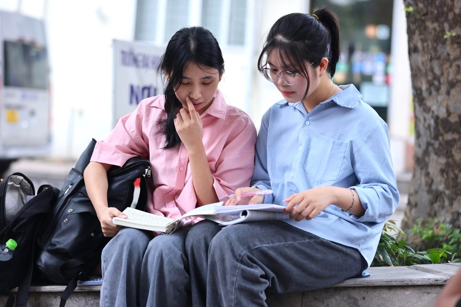 Thi sinh thi đại học những năm trước. Ảnh: Thanh Tùng.