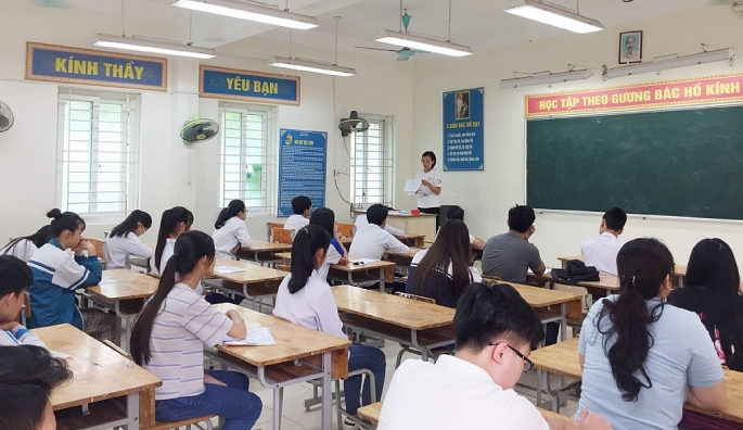 Theo Thông tư 19/2026/TT-BGDĐT, từ ngày 15/5/2026, mỗi môn học được tổ chức dạy thêm không quá 02 tiết/tuần. Ảnh minh họa: TL