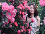 Nhà đẹp - Mẹ 8X chi hơn 2 tỷ đồng làm vườn hoa quanh nhà như cổ tích