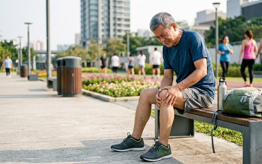 Đi bộ quá nhiều có thể làm hại khớp.