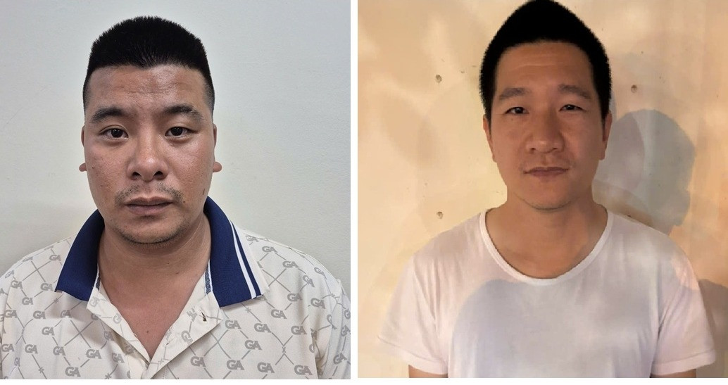 Bị can Nguyễn Minh Đức và Ngô Thanh Tùng. Ảnh: Bộ Công an