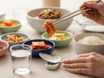 Vì sao người Hàn Quốc không bưng bát lên khi ăn cơm?