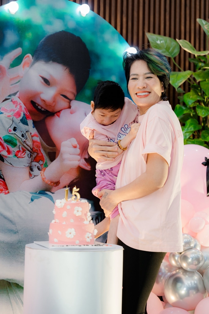 Minh Cúc tổ chức sinh nhật cho con gái hôm 9/5. Ảnh: Nhân vật cung cấp