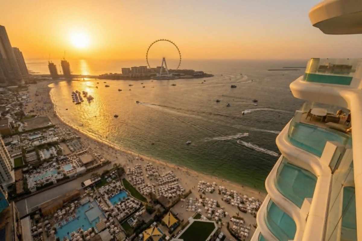Căn hộ amp;#34;siêu sangamp;#34; trên bãi biển Dubai của Kha Mỹ Vân - 2