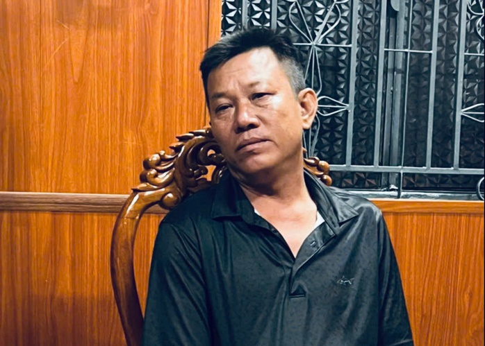 Bắt giữ nghi phạm sát hại 3 người trong 1 gia đình ở Tây Ninh. Ảnh: Công an Tây Ninh