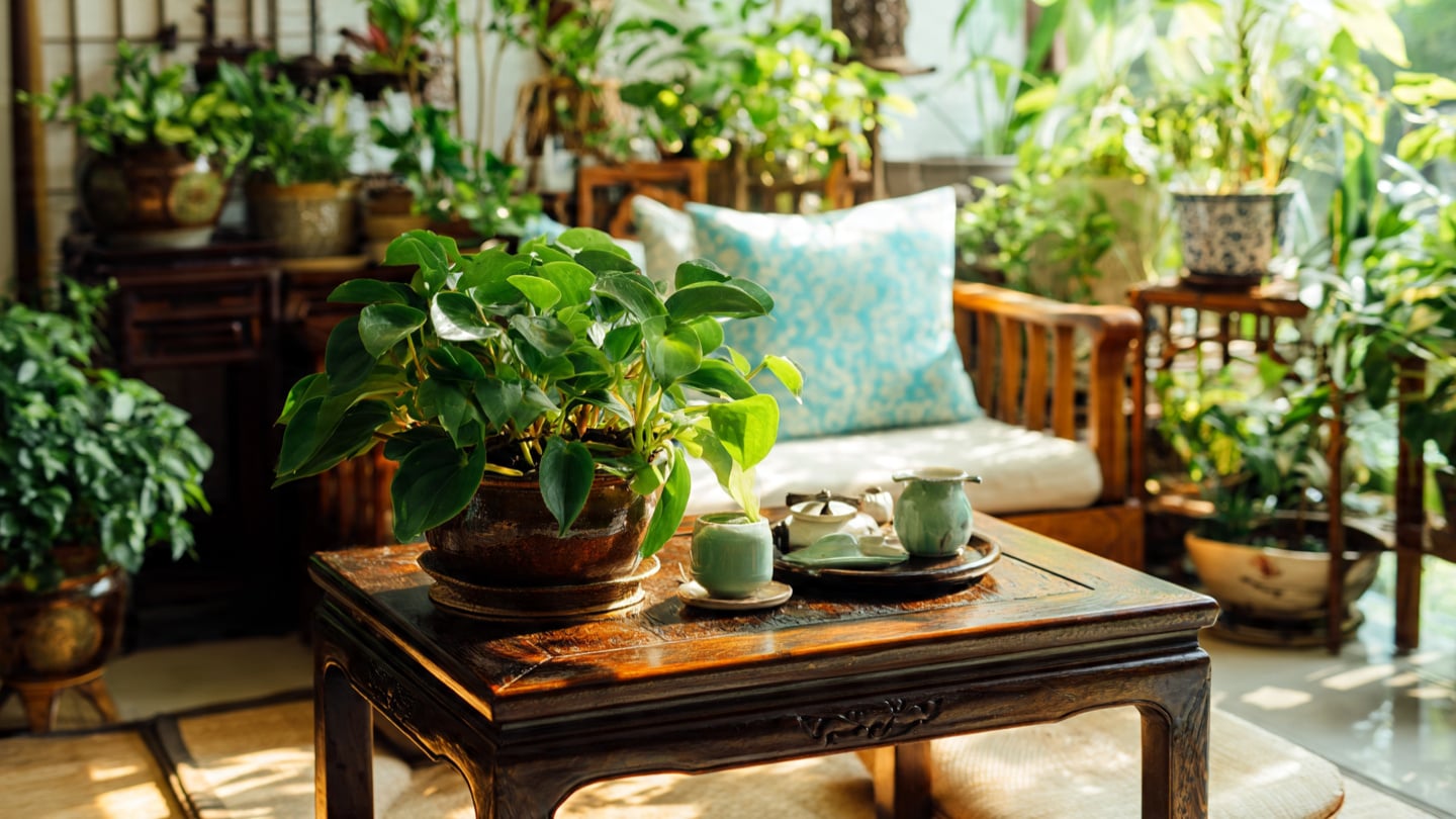 Cây cảnh mọc thành bụi thấp, tán tròn xinh xắn