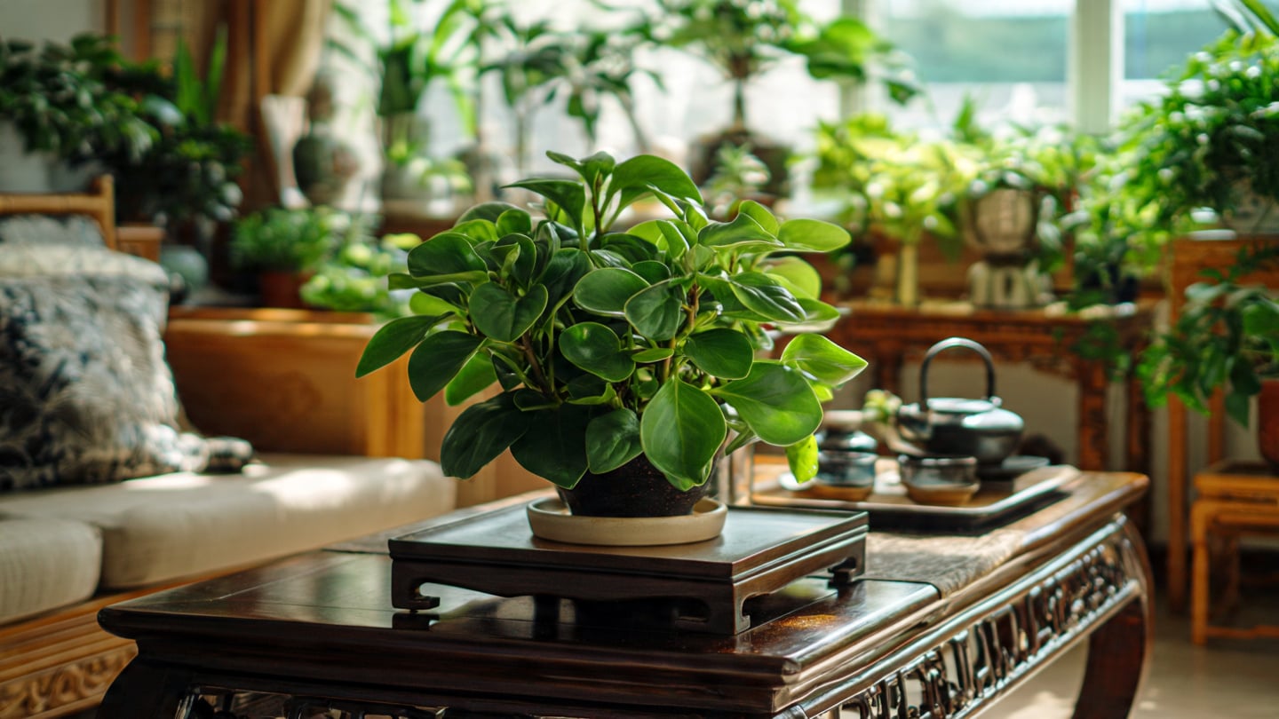 Đặt cây cảnh trên bàn làm việc giúp sự nghiệp hanh thông, đồng nghiệp hòa thuận.
