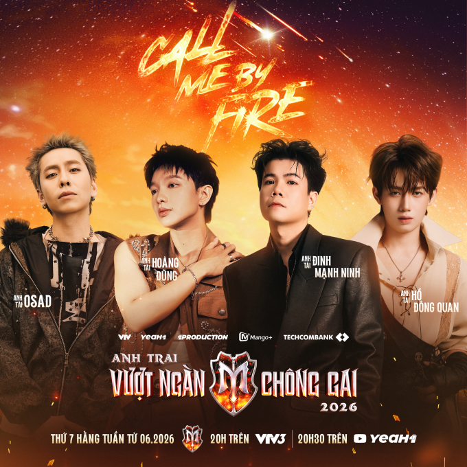 4 anh trai mới nhất của chương trình.