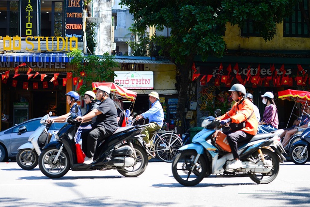 Nhiều khu vực đang trải qua đợt nắng nóng diện rộng. Ảnh: Tuấn Anh