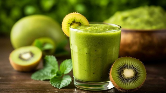 Kiwi rất giàu vitamin C giúp tăng sức đề kháng.