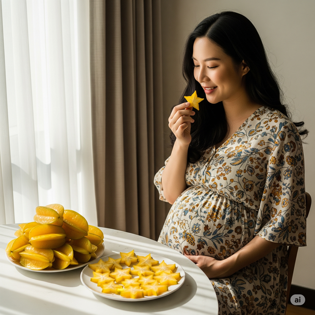 Bà bầu có thể ăn khế và nó mang lại nhiều lợi ích cho sức khỏe.