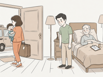 Vợ không cho ba tôi nhìn mặt cháu nội trước lúc ra đi