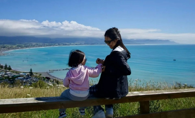 Jinxi trong chuyến đi đến New Zealand. Ảnh: Yitiao