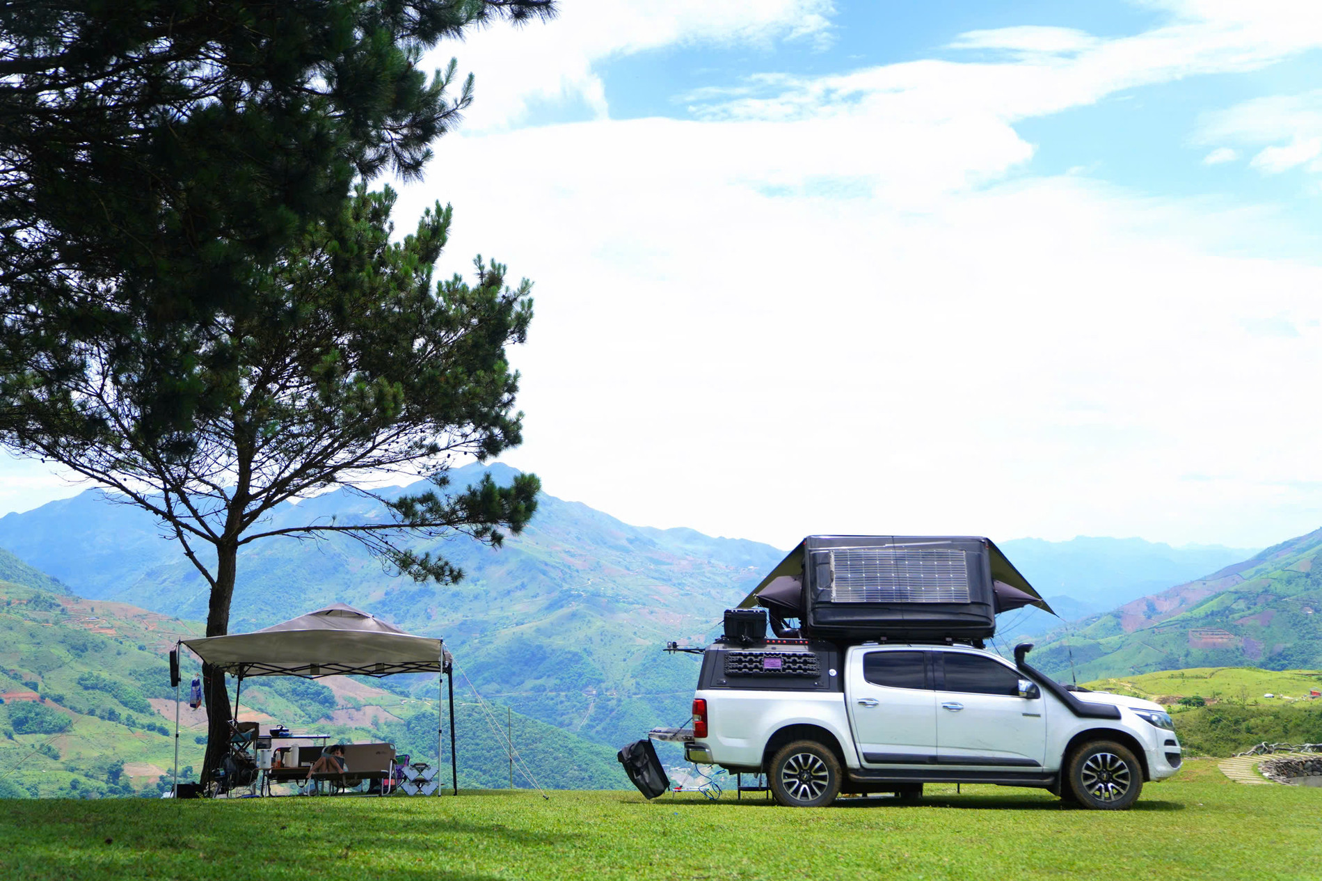 Điểm tránh nóng cách Hà Nội 200km, hè không cần quạt, đêm ngủ phải đắp chăn 16 Thời tiết ở Pu Nhi rất dễ chịu, du khách có thể cắm trại, dựng lều để nghỉ qua đêm