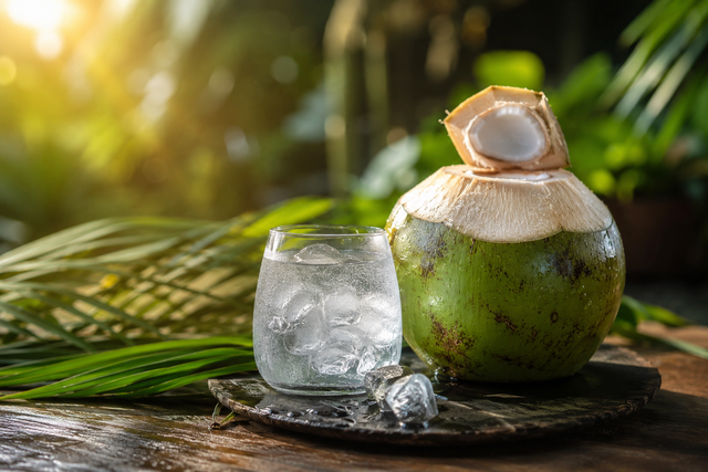 Uống qu&aacute; nhiều nước dừa mỗi ng&agrave;y c&oacute; thể tiềm ẩn nguy cơ tăng kali m&aacute;u ở một số đối tượng.