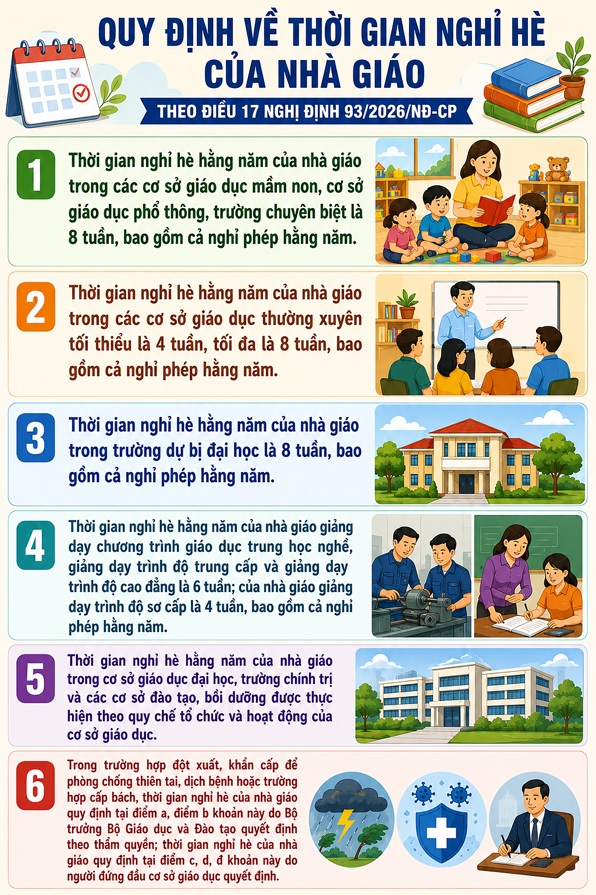 Tin vui cho giáo viên về thời gian nghỉ hè - 1