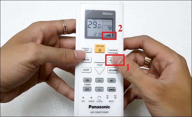 Bạn có thể kết hợp Fan và Cool: bật Cool để làm lạnh nhanh, sau đó chuyển sang Fan để duy trì nhiệt độ và tiết kiệm điện.