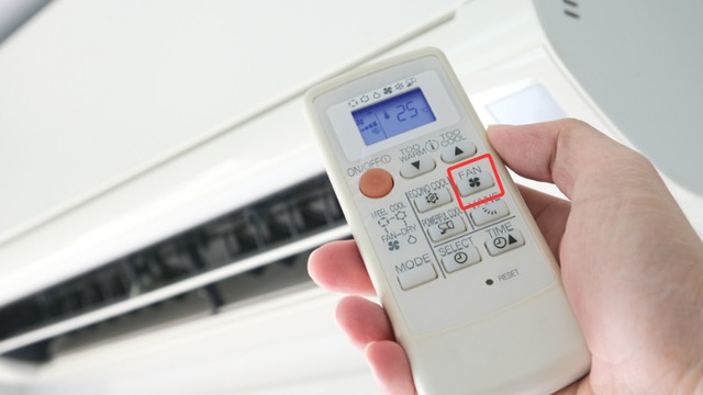 Chế độ Fan (quạt gió) trên máy lạnh là chế độ có chức năng điều hòa không khí. Khi điều hoà ở chế độ Fan, phần quạt gió sẽ liên tục vận hành và máy nén thì ngừng hoạt động.