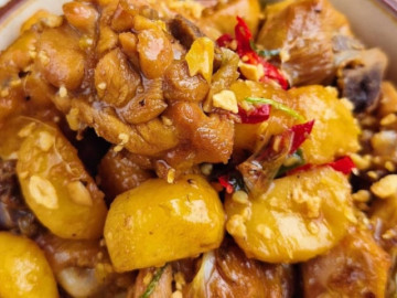 Loại củ xấu xí, nhiều nước, ít calo, giàu chất xơ, giòn ngọt tự nhiên đem kho với thịt gà ngon tuyệt