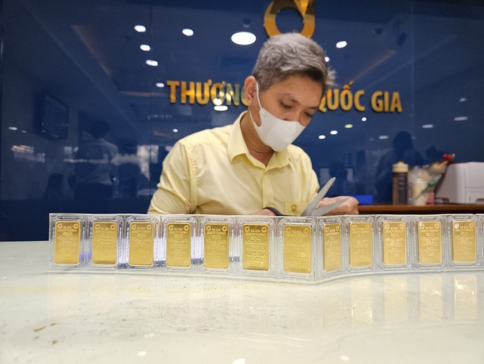 Giá vàng miếng thấp nhất trong nhiều tháng qua