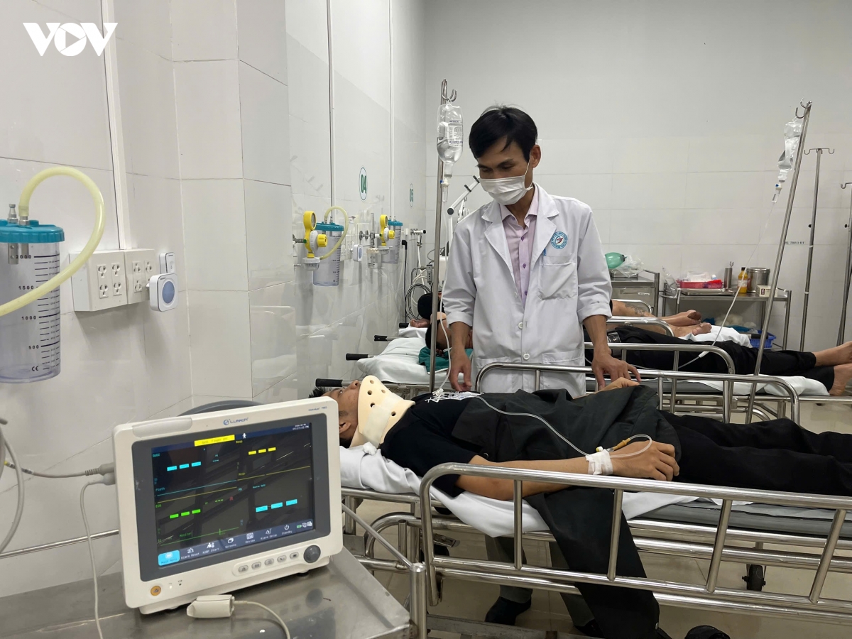 Có 2 trường hợp bị thương nặng