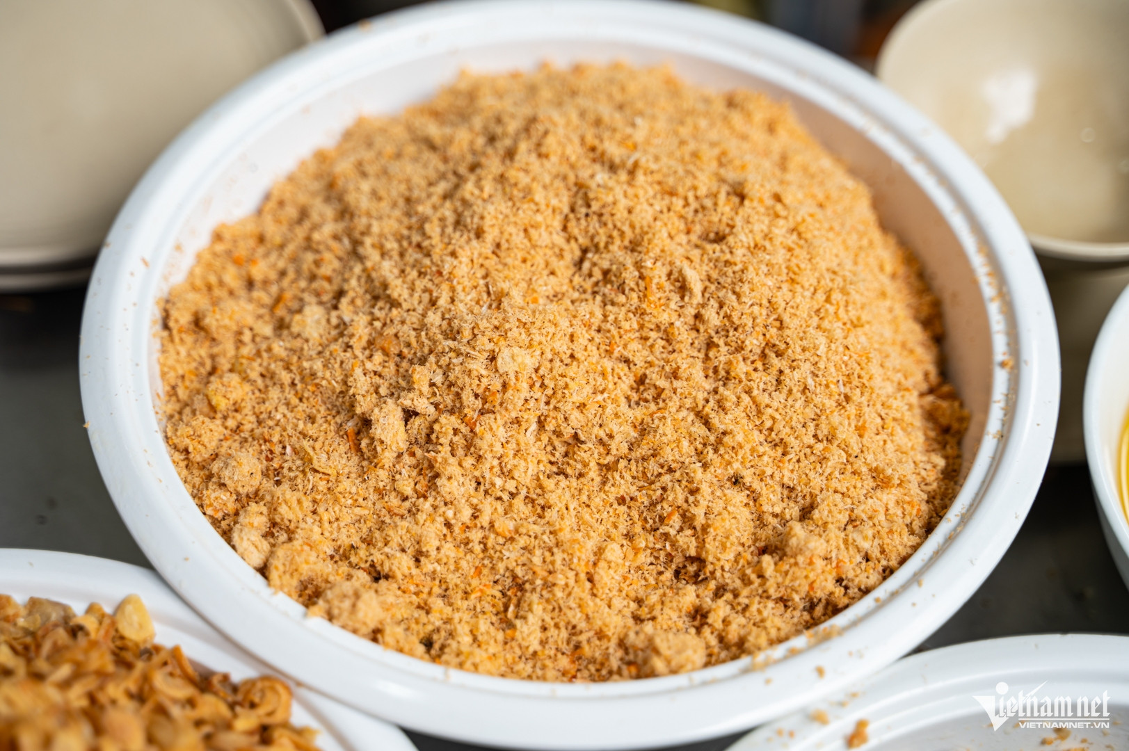Phần nhân bánh của quán